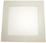 V-TAC 12W-os beépíthető mini led panel négyzet alakú, 3000K (meleg fehér), 1160 lumen (214866)