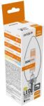 Avide LED Filament Candle, 5, 9W, E14, 330°, NW, 4000K, természetes fehér, 806 Lumen, gyertya, üveg bura, Fényerőszabályozható (A0647)