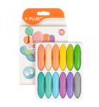 Y-Plus Peanut marok zsírkréta készlet - pasztell színek - 12 darabos (COL-CR200100-8081210)