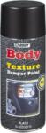 HB BODY lökhárító textúra - texturált műanyag spray festék fekete 400ml (HB_0164)