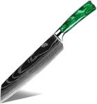 HARAHU Cuțit de bucătărie BL-35093 - Kiritsuke / Verde KP35093