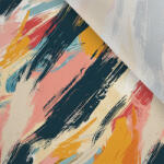 Takoy Ruházati anyag / Ruha anyag fényes hatással absztrakt világos 5