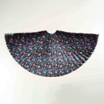 Takoy Panel szabásmintával pliszírozott gyerek félkörszoknyához, közepes félmatt szaténból - real Diana II. - limitált minta