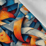 Takoy Téli softshell anyag grey graffiti