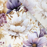 Takoy Dizájnos bélés lila virágok Vilma