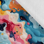 Takoy Funkcionális bordás passzé (méterre rendelhető) - szétfutott festék