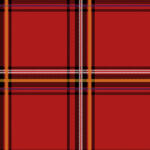 Takoy Poliészter gabardin / Rongo Vera bordó kockás minta