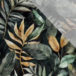 Takoy Funkcionális, kétoldalas jersey fekete és arany levelek