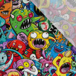 Takoy Funkcionális jersey anyag pólóra 210g monster