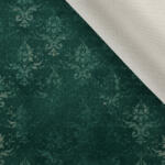 Takoy Bársony / velvet szövet Doris - Glamour sötétzöld