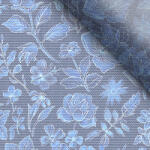 Takoy Puha tüll sötét virágok 57