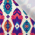 Takoy Flaus kabátszövet színes azték