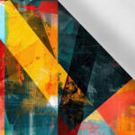 Takoy Nyári rugalmas softshell festett absztrakt