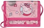 Scooli Peppa Pig gyermek textil pénztárca (PIPA7000)