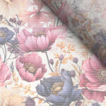 Takoy Puha tüll sötét virágok 86