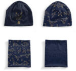 Takoy Panel szabásmintával M-es méret, funkcionális jersey - sapka és nyakmelegítő szett geometrikus dinoszauruszok-NS-15276