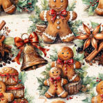 Takoy Bársony/velvet szövet ELIZA mézeskalács