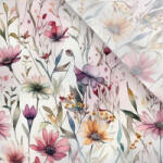 Takoy Enyhén elasztikus műselyem / silky anyag akvarell rét Sia