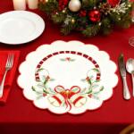 Family Collection Karácsonyi asztalterítő - hímzett - 29 cm - 3 féle (GL806)