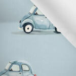 Takoy Matt anyag fürdőruhákhoz, fitnesz ruházathoz kék autó