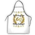 Nevesajándék Kötény Boldog 60. szülinapot! (K036)