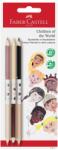 Színesceruza készlet Faber Castell A világ gyermekei 3 db