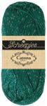 Scheepjes Catona Shine - 401 Dark Teal - Ezüst - csillogós pamut fonal