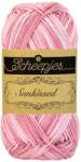 Scheepjes Sunkissed 09 Strawberry Ice - rózsaszín pamut fonal