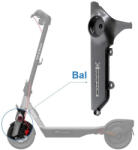  Segway Ninebot F3, F3 Pro bal első villa burkolat (eredeti, CB. 01.00. 5474.00)