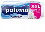 Paloma Toalettpapír, WC papír, 20 tekercs, 3 réteg, 102 lap, Paloma Exclusive Fehér XXL - KARTON (HM_3838952034005_CT)