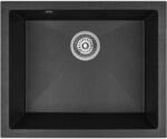 Laveo Ibiza, 1 kamrás gránit mosogató 560x460x220 mm, fekete, LAV-SBI_710U (LAV-SBI_710U)