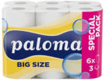 PALOMA Papírtörlő, kéztörlő, 6 tekercs, 3 réteg, 50 lap, Paloma - RAKLAP (HM_3838952033978_FP)