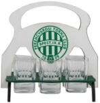  Fradi stampedlis pohár 6 db-os zöld