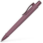 Faber-Castell Golyóstoll, 1 mm, XB, nyomógombos tolltest, bordó tolltest, FABER-CASTELL "Poly Ball Urban", kék (241119)