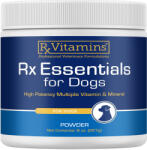 Rx Vitamins RX VITAMINS Essentials, multivitamine câini, pudră RX VITAMINS Essentials, XS-XL, multivitamine câini, flacon, 226.8g pudră