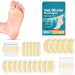 NOVA KISS Set 30 Bandaje din Gel Medical, Anti-Frecare si Iritare, Rezistenti, Multifunctionali