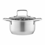 Ambition Oala inox cu capac 18cm, 2L, Hugo (44458)