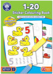 Orchard Toys Carte de colorat cu activitati in limba engleza si abtibilduri 1 - 20 (ORCB08) - kidostore