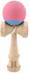 Flippy Kendama X Originala, Profesionala, Flippy, din Lemn, 18 cm, Rubber Grip, Roz Gri (teo-162319)