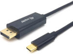 Equip 133427 video átalakító kábel 2 M USB C-típus DisplayPort Szürke (13342707101)