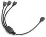 EK Loop D-RGB 3-Way Splitter Cable RGB elosztó kábel (3831109848067)