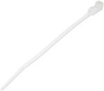 StarTech CBMZTS10N4 vezetékkötegelő Kioldható kötegelő Nejlon, Műanyag Fehér 100 db (CBMZTS10N4)