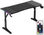 Huzaro Hero 3.6 RGB Black gaming desk (HZ-HERO 3.6 RGB BLACK) - compzone