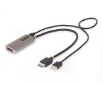 StarTech 148B-HDMI-DP-8K video átalakító kábel 0, 3 M HDMI A-típus (Standard) DisplayPort Fekete, Ezüst (148B-HDMI-DP-8K)