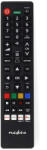 Nedis TVRC45PASHBK távirányító Vezeték nélküli infravörös TV Nyomógombok (TVRC45PASHBK) - compzone
