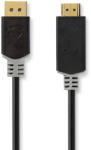 Nedis CCBW37100AT10 video átalakító kábel 1 M DisplayPort HDMI Fekete (CCBW37100AT10)