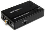 StarTech VID2VGATV2 videó konverter Aktív video átalakító 1600 x 1200 pixelek (VID2VGATV2)