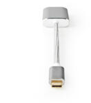Nedis CCTB64580AL02 video átalakító kábel 0, 2 M USB C-típus Mini DisplayPort Ezüst (CCTB64580AL02)