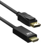 ACT AC7550 video átalakító kábel 1, 8 M DisplayPort HDMI A-típus (Standard) Fekete (AC7550) - compzone