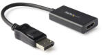 StarTech DP2HD4K60H video átalakító kábel 0, 122 M DisplayPort HDMI A-típus (Standard) Fekete (DP2HD4K60H)